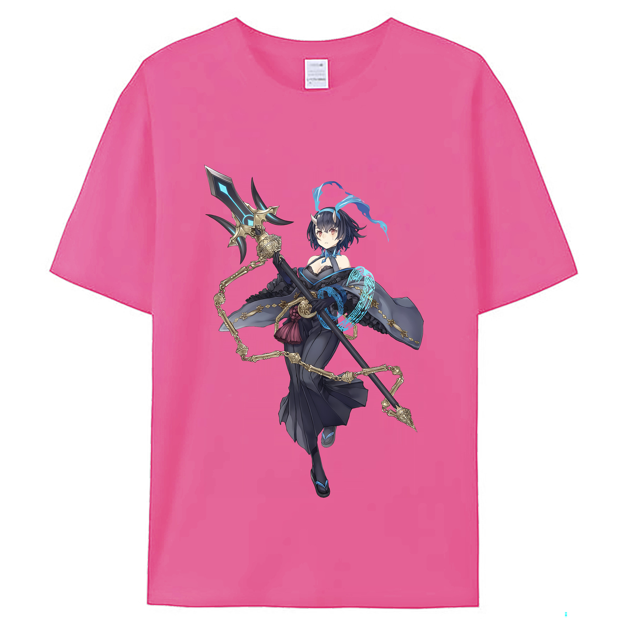 （画像用） 転スラ Regarding Reincarnated to Slime レディースカジュアルプリントTシャツ（綿100％）